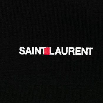 бирка Футболка Saint Laurent