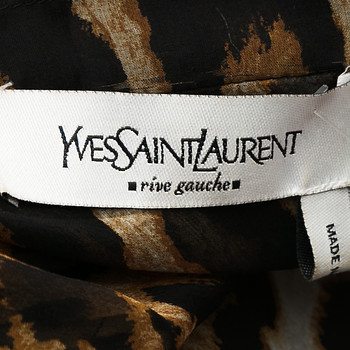 бирка Блуза Yves Saint Laurent