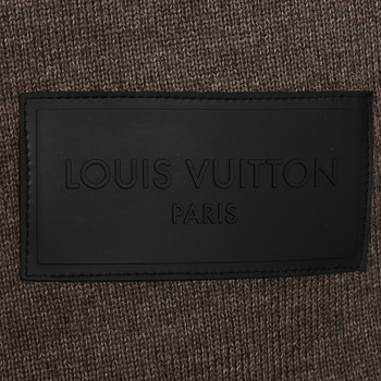 бирка Куртка кожаная Louis Vuitton