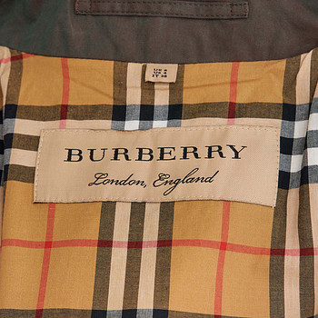 бирка Тренч Burberry