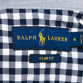 бирка Рубашка Polo Ralph Lauren