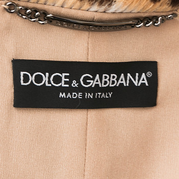 бирка Шуба Dolce&Gabbana