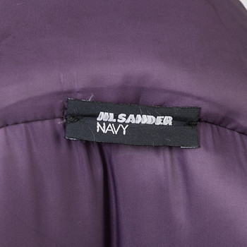 бирка Пуховик Jil Sander Navy