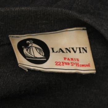 бирка Платье Lanvin
