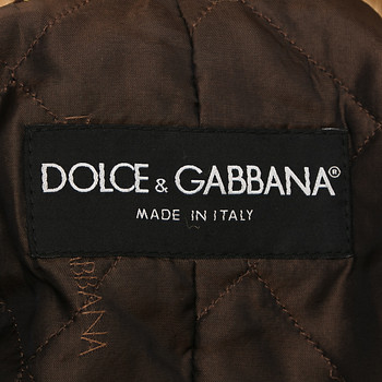 бирка Дубленка Dolce&Gabbana