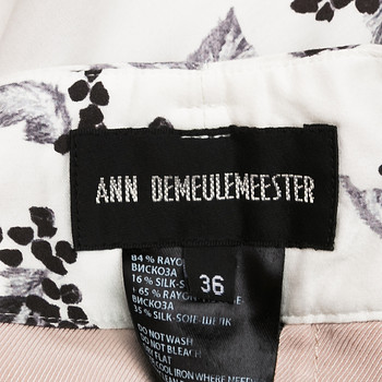 бирка Брюки Ann Demeulemeester