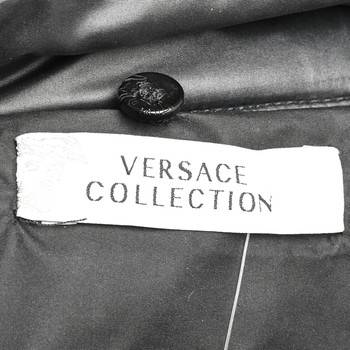 бирка Пуховик Versace