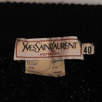 бирка Кардиган Yves Saint Laurent