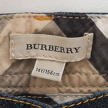 бирка Джинсы Burberry