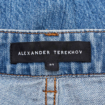 бирка Джинсы Alexander Terekhov