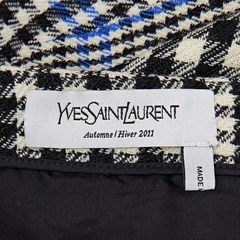 бирка Юбка Yves Saint Laurent
