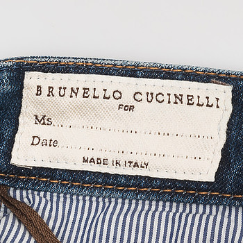 бирка Джинсы Brunello Cucinelli