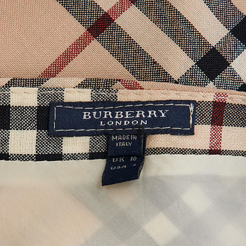 бирка Юбка Burberry