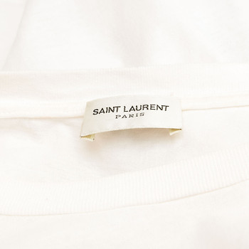 бирка Футболка Saint Laurent