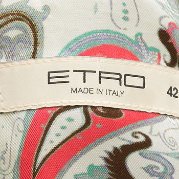 бирка Кожаная куртка Etro