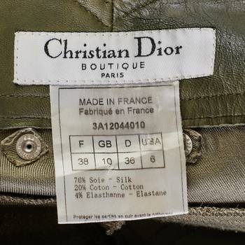 бирка Брюки Christian Dior