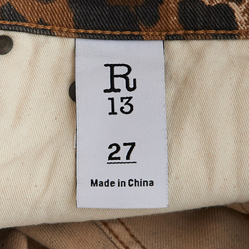 бирка Джинсы R13