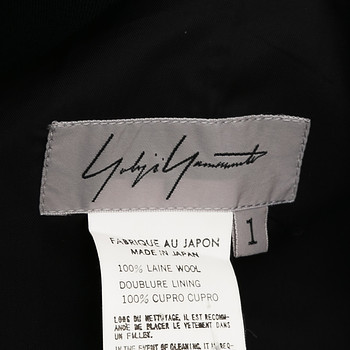бирка Платье Yohji Yamamoto