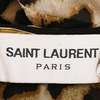 бирка Платье Saint Laurent