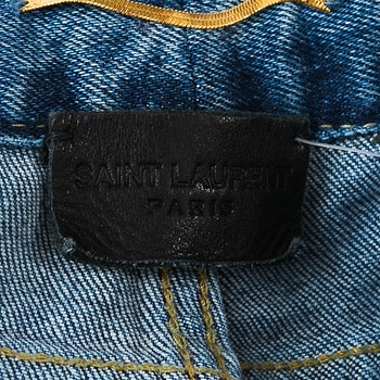 бирка Джинсы Saint Laurent