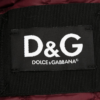 бирка Пуховик D&G