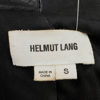 бирка Кожаная куртка Helmut Lang