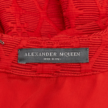 бирка Платье Alexander McQueen
