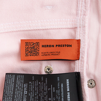 бирка Джинсы Heron Preston