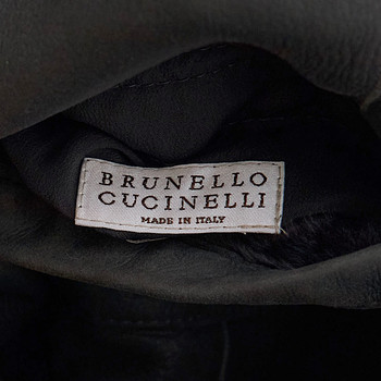 бирка Дубленка Brunello Cucinelli