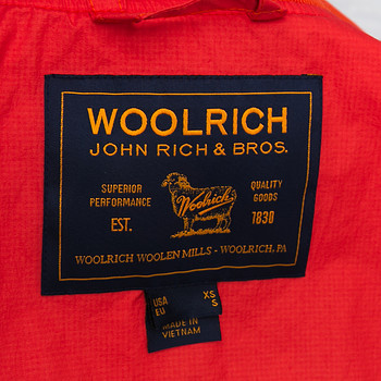 бирка Ветровка Woolrich