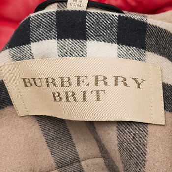 бирка Пальто Burberry Brit