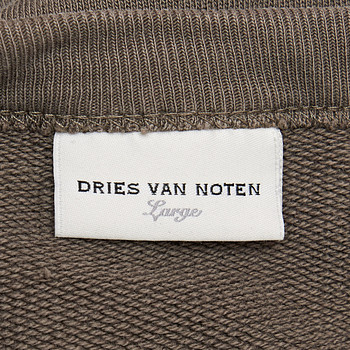 бирка Свитшот Dries Van Noten