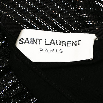 бирка Платье Saint Laurent