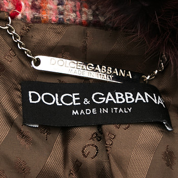 бирка Пальто Dolce&Gabbana