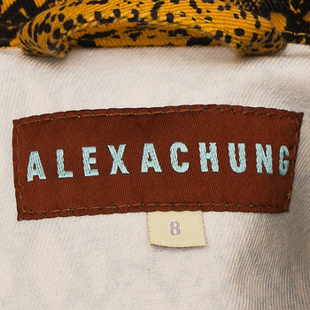 бирка Куртка Alexa Chung