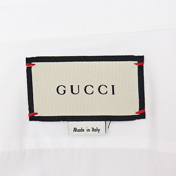 бирка Рубашка Gucci