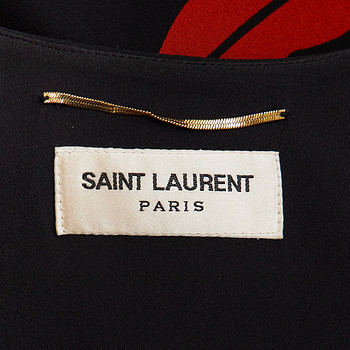 бирка Платье Saint Laurent