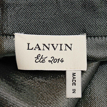 бирка Платье Lanvin