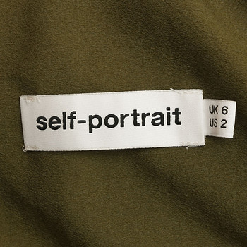бирка Платье Self-Portrait