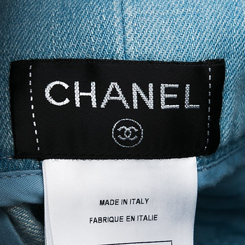 бирка Юбка джинсовая Chanel