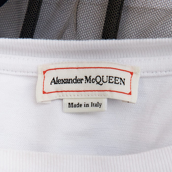 бирка Футболка Alexander McQueen