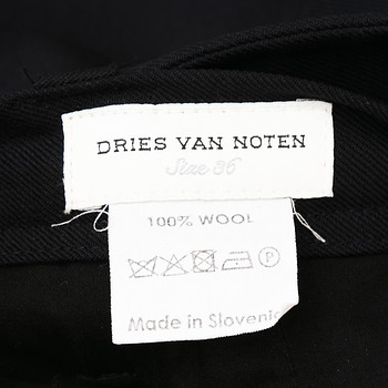 бирка Брюки Dries Van Noten