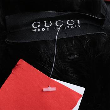 бирка Дубленка Gucci