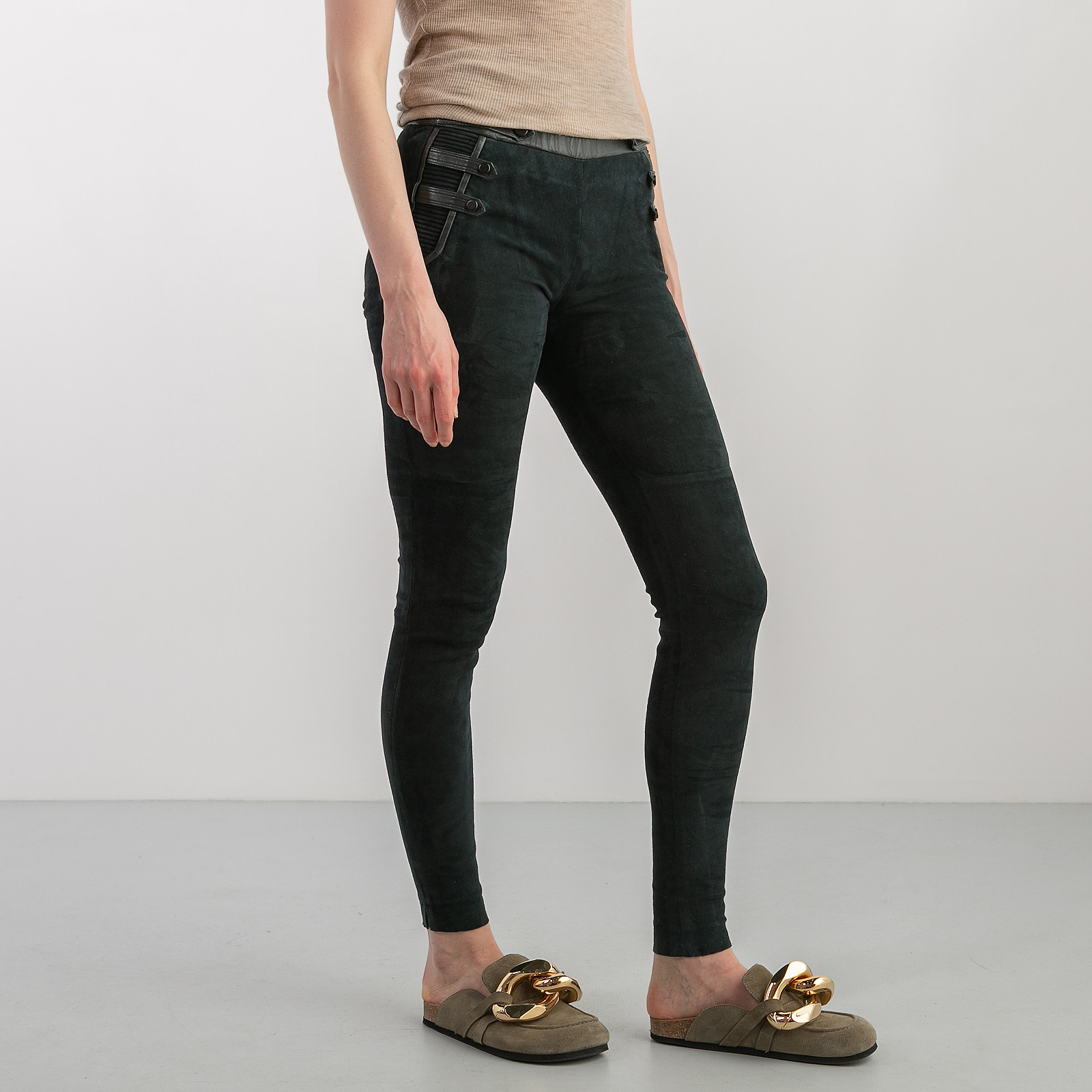 Кожаные брюки Isabel Marant - купить оригинал в секонд-хенде SFS - 3