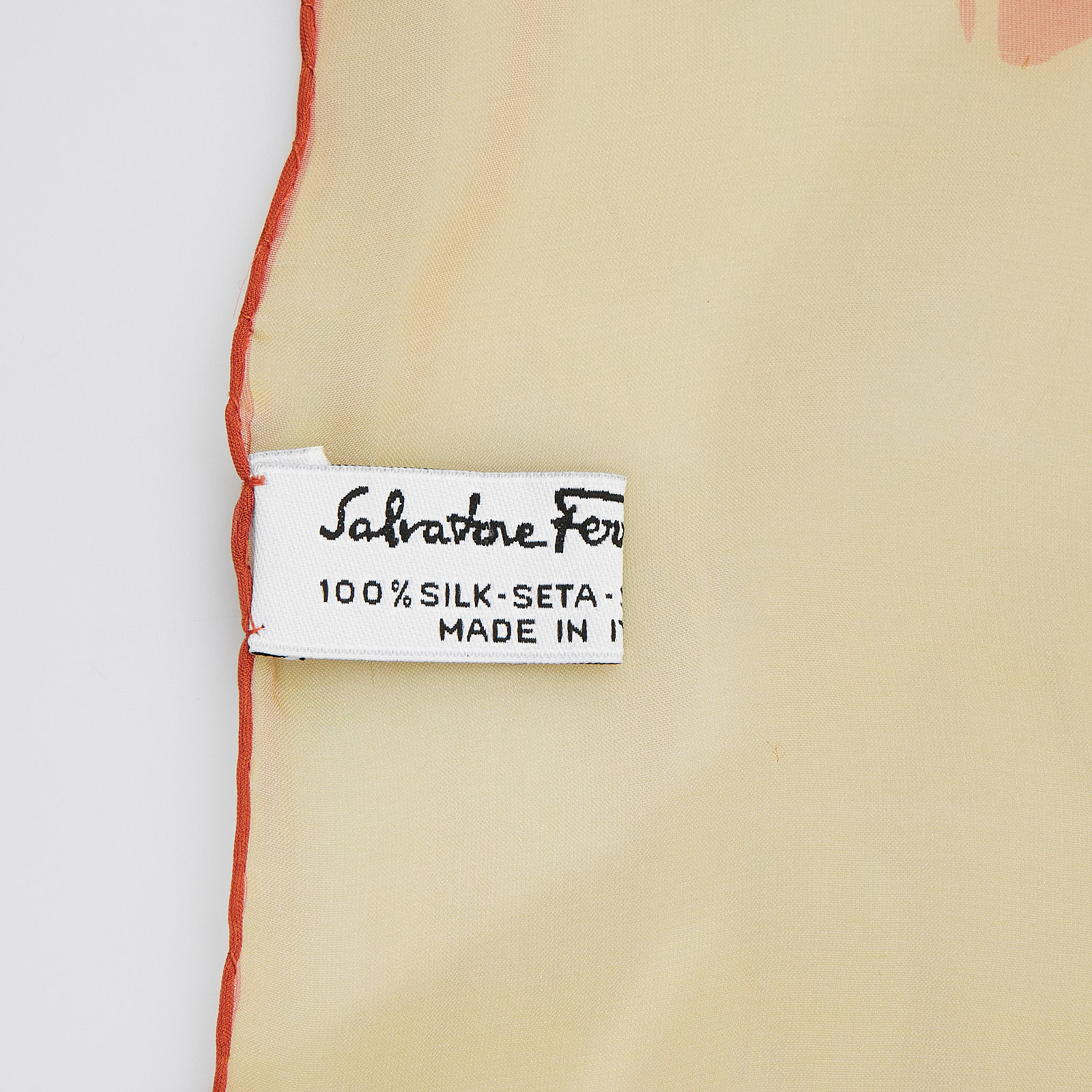 Платок Salvatore Ferragamo - купить оригинал в секонд-хенде SFS - 6