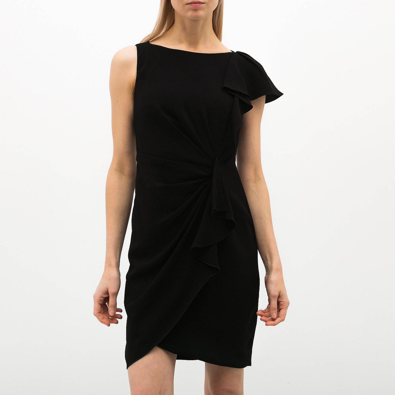 Платье черного цвета Max Mara - фото из каталога магазина брендовой одежды Second Friend Store Платье Max Mara - купить оригинал в секонд-хенде SFS - 1