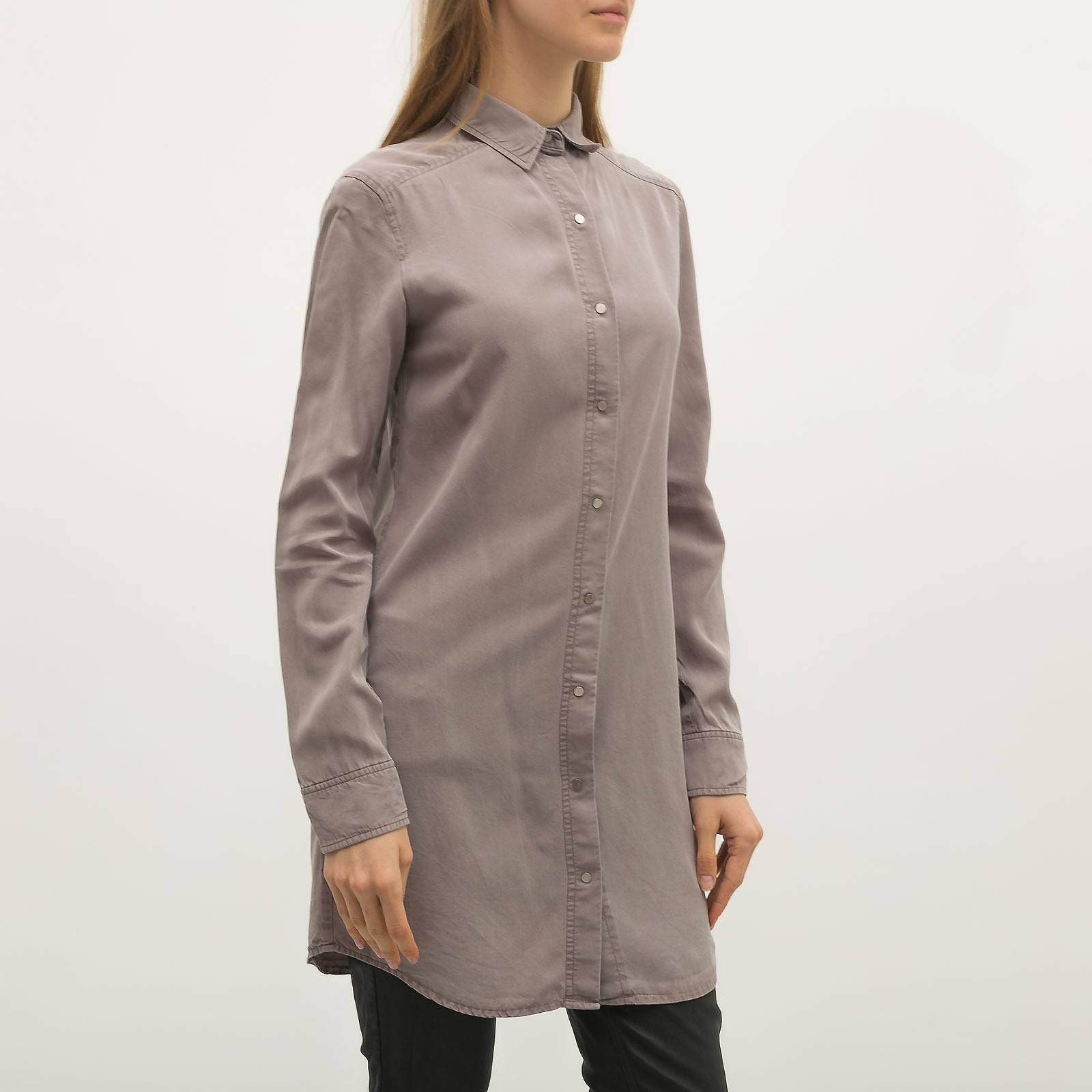 Платье серого цвета T by Alexander Wang - фото из каталога магазина брендовой одежды Second Friend Store Платье T by Alexander Wang - купить оригинал в секонд-хенде SFS - 3