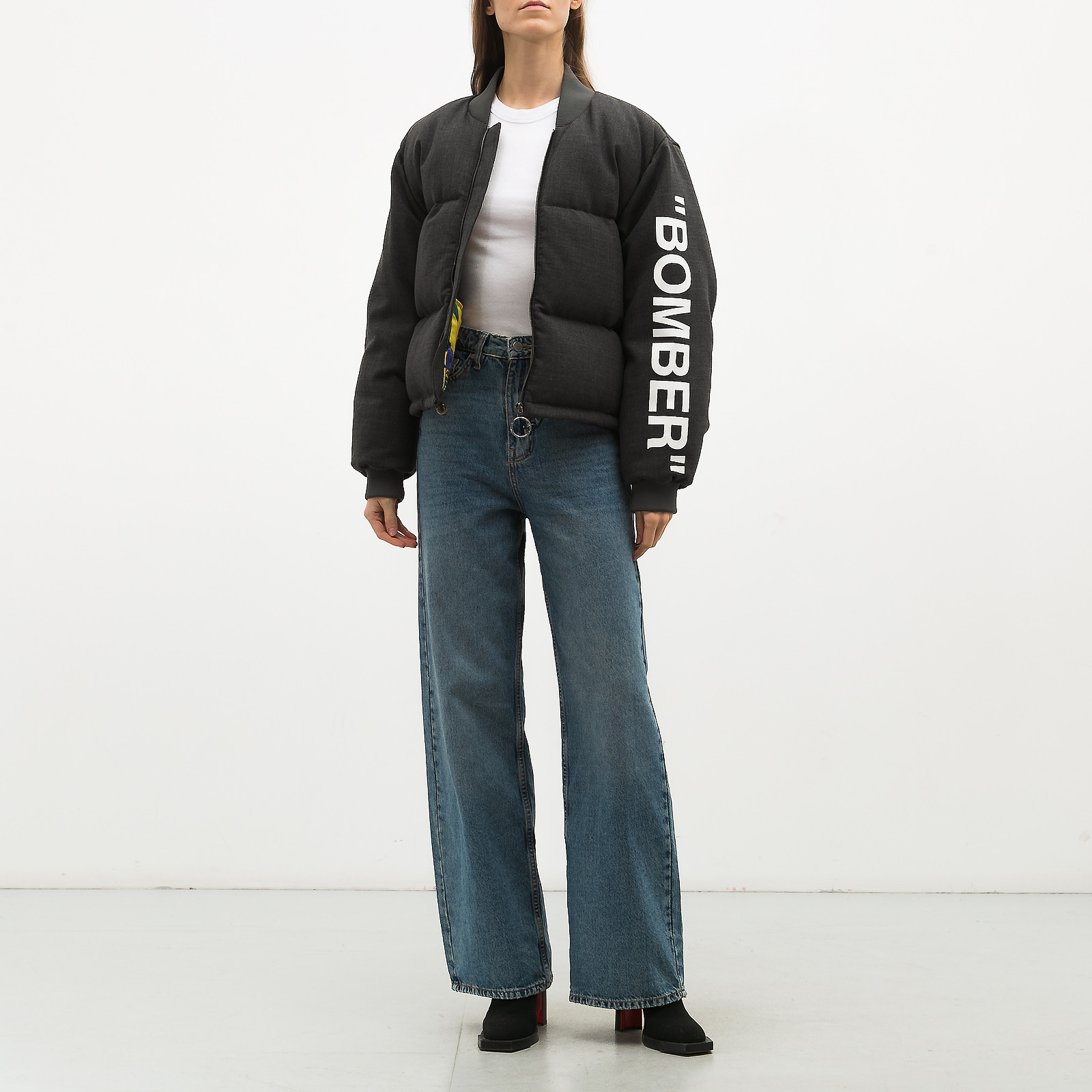 Бомбер Off-White - купить оригинал в секонд-хенде SFS - 3