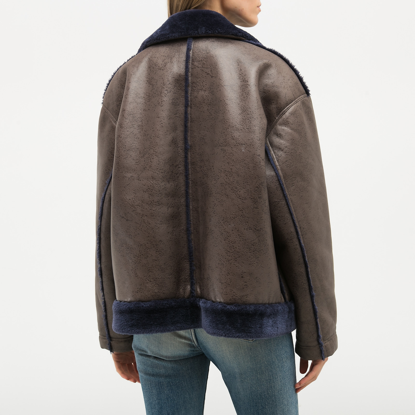 Куртка серого цвета Masterpeace - фото из каталога магазина брендовой одежды Second Friend Store Куртка Masterpeace - купить оригинал в секонд-хенде SFS - 3