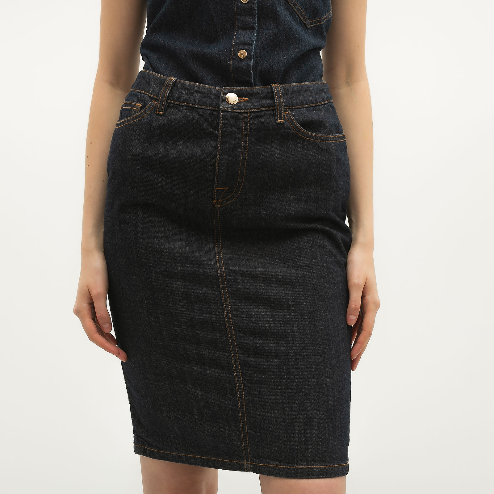 Костюм синего цвета Alexander Terekhov - фото из каталога магазина брендовой одежды Second Friend Store Костюм Alexander Terekhov - купить оригинал в секонд-хенде SFS - 6